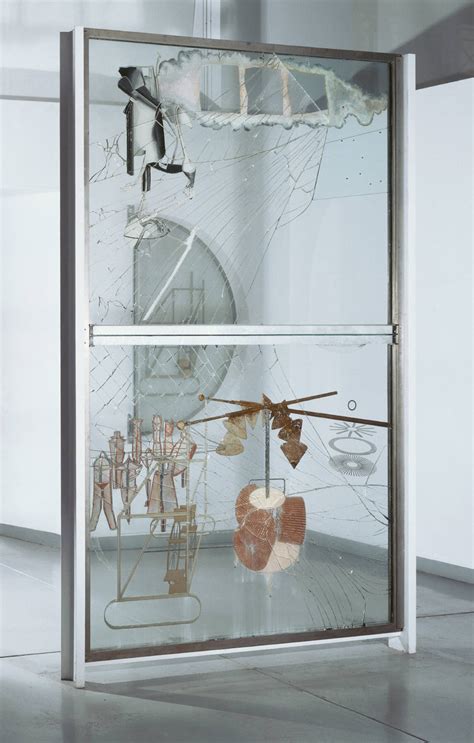 The Bride Stripped Bare By Her Bachelors Even [marcel Duchamp] Sartle Rogue Art History