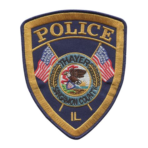 Police Department And Law Enforcement Patches