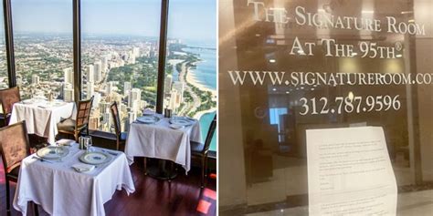 Chicagos Iconic Signature Room Restaurant Abruptly Shuts Down Amid