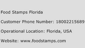 Sorry i couldn't be of more help! Food Stamps Florida Customer Service Phone Number ...