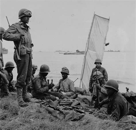 African Americans In Normandy Utah Beach Sector June 13th 1944