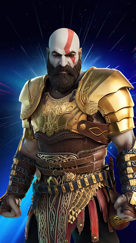 1080x1920 Kratos In Fortnite Chapter 2 Season 5 4k Iphone