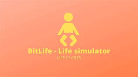 Bitlife Life Simulator Ep 1 Life Starts Youtube