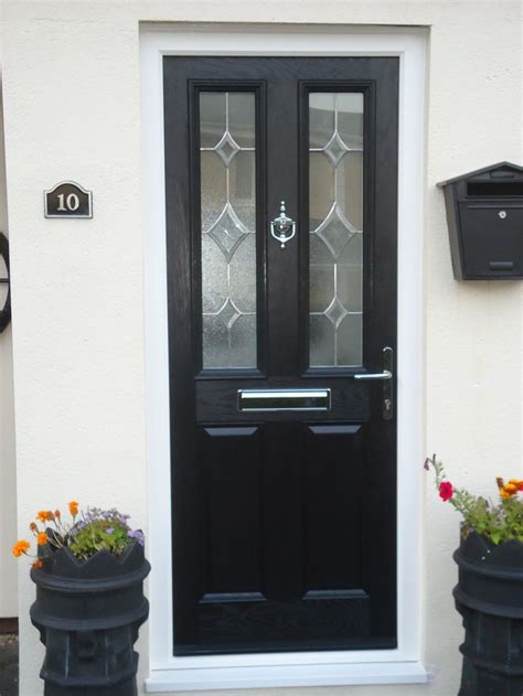 What's behind, your black door? Midnight black composite front door by COVE Windows ...