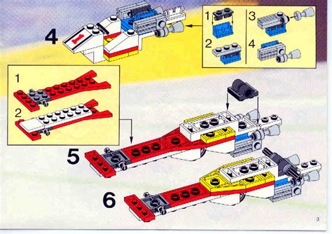 Lego 6591 Nitro Dragsters Instructions Town