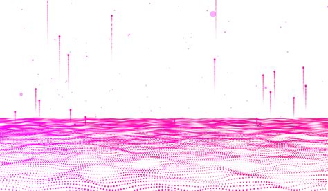 3d Abstract Digital Technology Pink Light Particles 33164302 Png