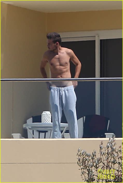 Liam Payne Wears Underwear Super Low On Hotel Balcony Photo Shirtless Photos Just