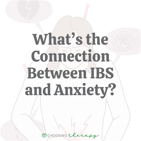 Whats The Connection Between Ibs And Anxiety