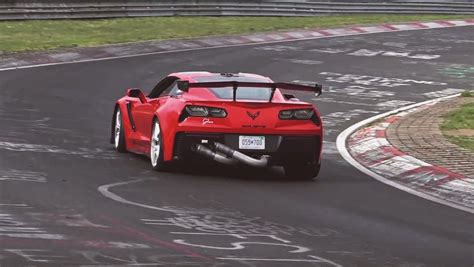 Loud Chevrolet Corvette Zr Spotted On The N Rburgring Drivemag Cars