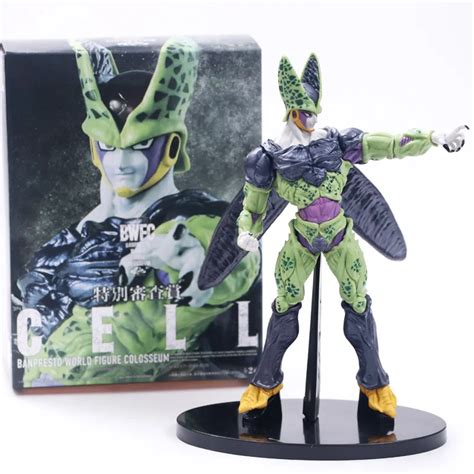 Huong Anime 20cm Dragon Ball Z Cell Figure Colosseum Cell Figura Pvc