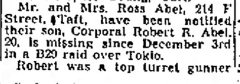 CPL Robert Ross Abel (1924-1944) - Find a Grave Memorial