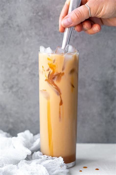 Caramel Iced Coffee Make At Home Bright Eyed Baker Recipe Iced