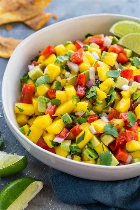 It tends to get soggy and brown as it sets, so it's not a recipe i recommend making in advance. Fresh Mango Salsa Recipe - Jessica Gavin