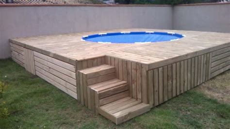 How To Make Above Ground Swimming Pool With Deck