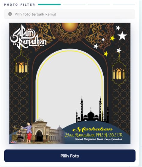 Buku ramadhan berbaris diatas sejadah. Twibbonize Marhaban Ya Ramadhan 2021, Link Download dan ...