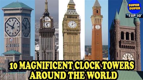 10 Magnificent Clock Towers Around The Worldmust Watch Youtube