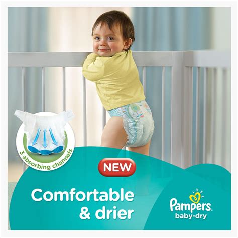 Pampers Baby Dry Extra Large 36 Piece Diaper Jumbo Pack Three