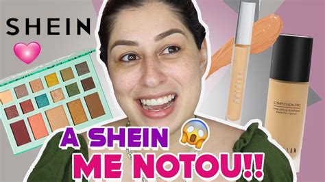 Testando Maquiagens Da Shein Sheglam Youtube