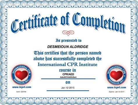 Cpr Certification