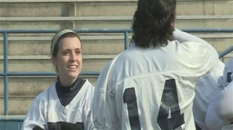 love and football kent state kicker april goss shares dating life challenges campusinsiders
