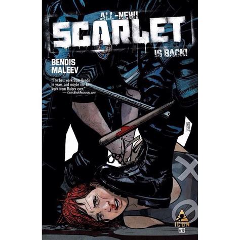 Scarlet 10 Written By Brian Michael Bendis Art By Alex
