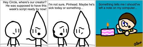 Circle And Pinhead March 11 By Alexparr On Newgrounds