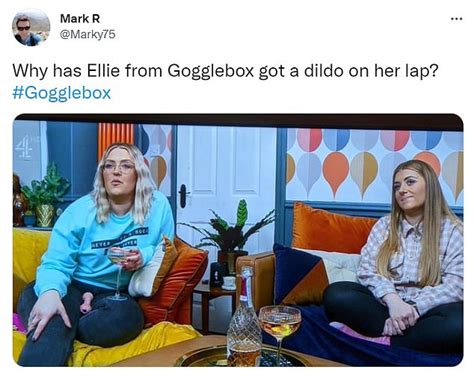 what the heck is that gogglebox s ellie warner causes a commotion among viewers after they