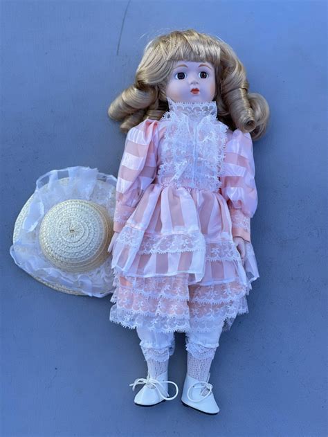 Vintage Porcelain Doll Ashley Etsy