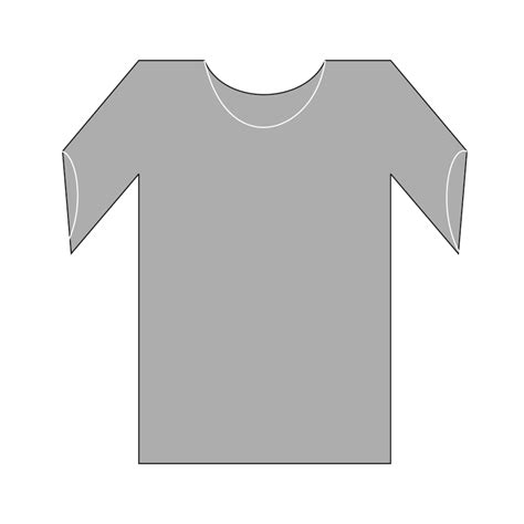 T Shirt Outline Printable Clipart Best