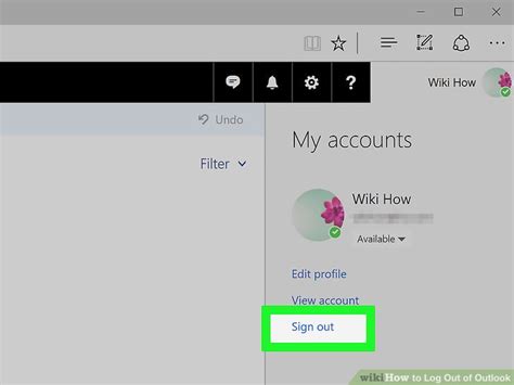 Windows users can log out of miscrosoft outlook by changing their profile through the client's account settings. visit business insider's tech reference library for more stories. 3 Ways to Log Out of Outlook - wikiHow
