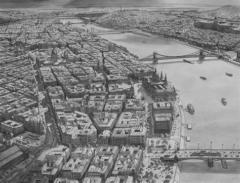 High-flying Dutchman Stefan Bleekrode draws Budapest in detail