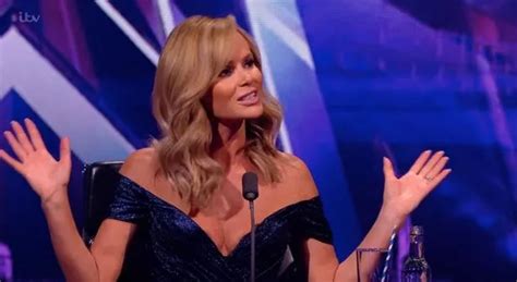 Britains Got Talent Fans Outraged As Amanda Holden Suffers Near Nip
