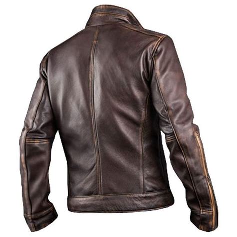 4.9 out of 5 stars 26. Men's Cafe Racer Stylish Biker Brown Distressed Leather Jacket