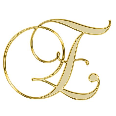 Gold Letter E Png Png Image Collection