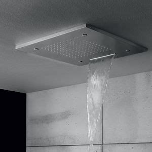 Recessed Ceiling Shower Head M Hotbath Square Rain Waterfall