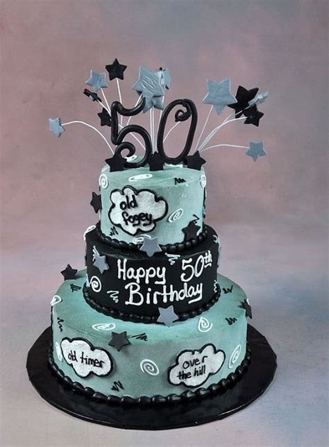 34 Unique 50th Birthday Cake Ideas With Images