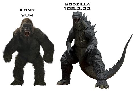 He may get slightly bigger between his solo movie and godzilla vs king kong. Do you think Kong would be 90 meters tall for Godzilla vs ...