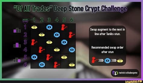 Visual Aid For The Of All Trades Challenge In Deep Stone Crypt For