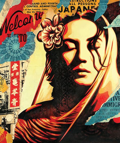 Shepard Fairey Aka Obey Rencontre Avec Le G Ant Du Street Art