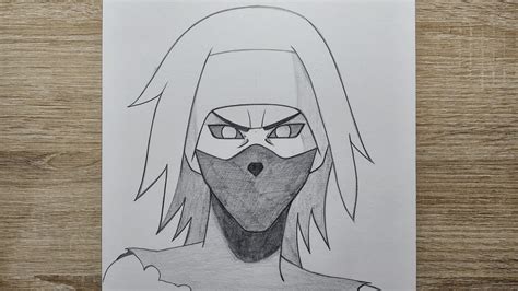 How To Draw Kakuzu From Naruto Draw Kakuzu Youtube