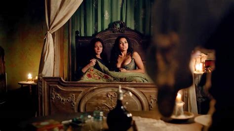 Jessica Parker Kennedy And Clara Paget Lesbian Scene From