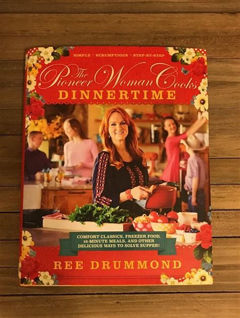 Ree drummond, also known as the pioneer woman, started sharing recipes and lifestyle tips on her blog in 2006 after moving back to oklahoma from she now has millions of followers on social media, several cookbooks and her own tv show. The Pioneer Woman Cooks Dinnertime Cookbook Ree Drummond ...