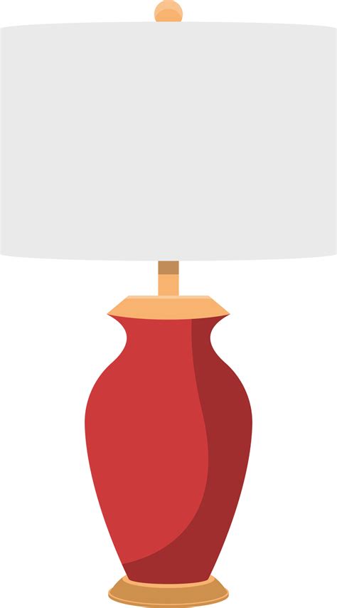 Free Table Lamp Clipart Design Illustration 9380943 Png With