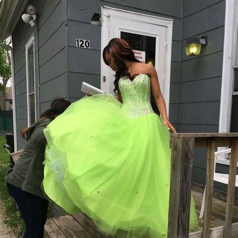 Dresses Lime Green Prom Dress Poshmark