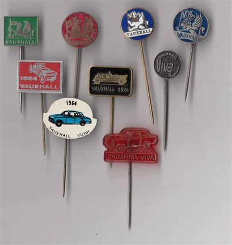 Vintage Vauxhall Viva Enamel Pin Badges 1960s Car Logo Auto Anstecknadeln 856 Picclick