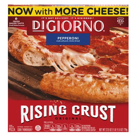 Digiorno Frozen Cheese Stuffed Crust Pepperoni Pizza 12in 222oz