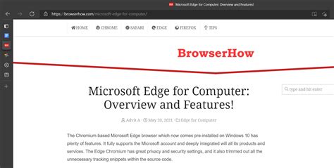 How To Enable And Use Vertical Tabs In Microsoft Edge