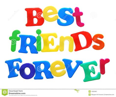 Best Friends Forever Stock Image Image Of Whimsical 16923997 Best