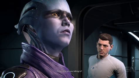 Mass Effect Andromeda Peebee Romance Scene Youtube