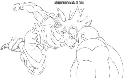 Dibujos De Goku Ultra Instinto Vs Jiren Para Colorear 50 Images